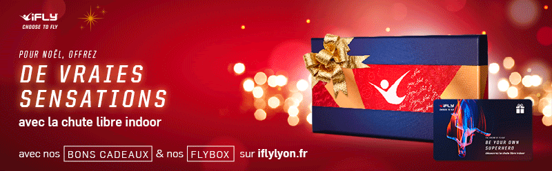 Cartes cadeaux iFLY : apprenez à voler
pour Noël ?