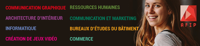 Afip, formation au commerce, informatique, communication graphique ...