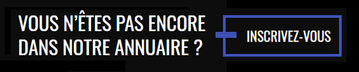 Inscription annuaire
