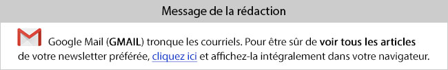 Si votre newsletter vous semble trop courte !