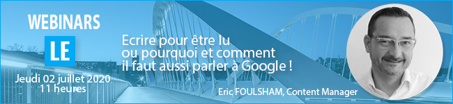 Ecrire pour être lu c'est d'abord parler à Google ?