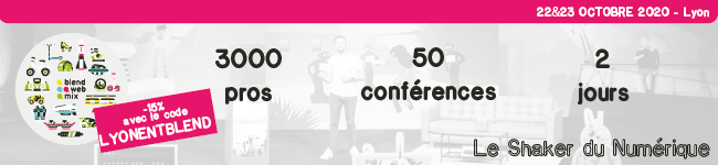 Blend Web Mix : le shaker du Web !